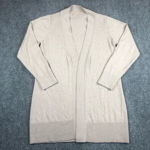 Woolx Women’s Open-Front Longline Cardigan Macie Sweater